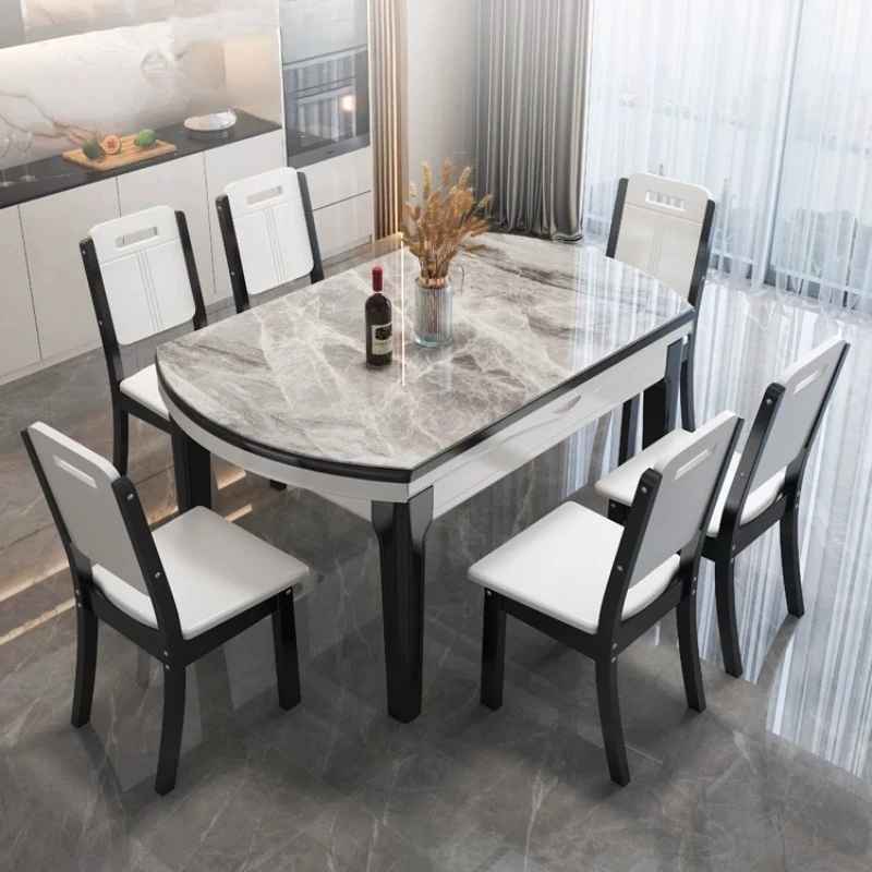 Living Room Oval Dining Tables Luxury Extended Chairs Outdoor Dining Tables Farmhouse Bauhaus Mesa Plegable Furniture Home