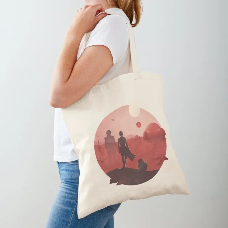 

SW Tatooine Sunset Tote Bag bags luxury women Women's handbag Women's shopping bag Women's tote bag