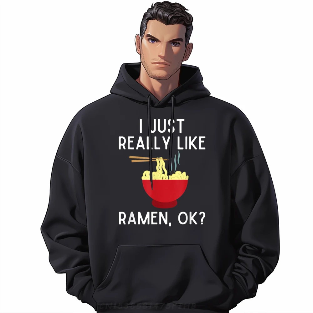 

I Just Really Like Ramen Ok Funny Ramen Noodles Funny Shirt Women Breathable and sweat-absorbent Funny Shirt Cinco de Mayo