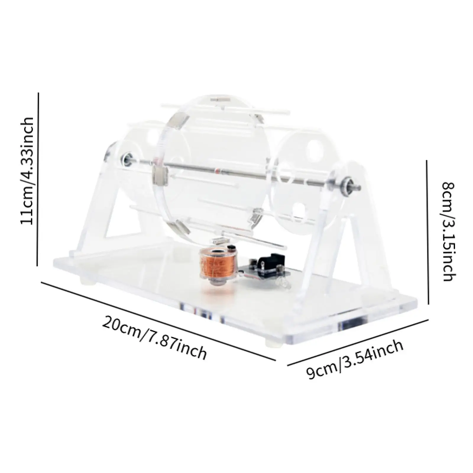 Set per l'apprendimento del motore brushless Hall Kit per l'insegnamento della fisica Modello educativo ad alta velocità per hobby fai-da-te Modello didattico per la scuola superiore