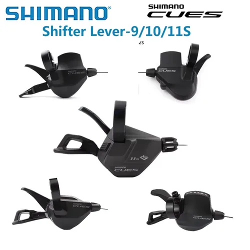 SHIMANO CUES U4000 U4010 U6000 U8000 2s 9s 10s 11s palanca de cambios RAPIDFIRE PLUS abrazadera tipo anillo Original Shimano piezas de bicicleta 11V