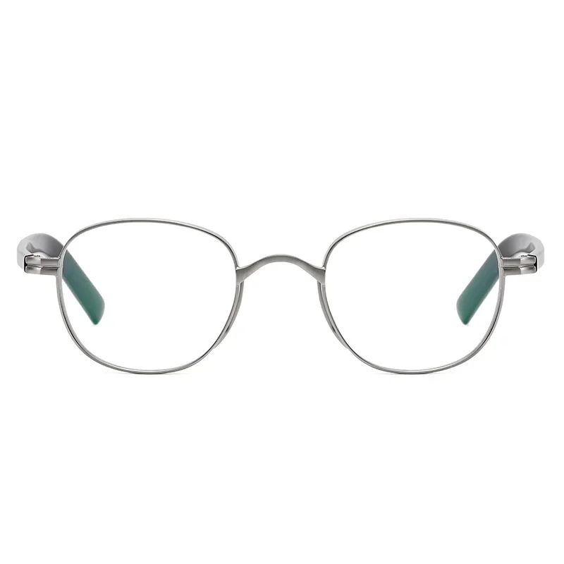 Lunettes photochromiques multifocales ovales en titane pour hommes, lunettes optiques progressives, bifocales pour médecin avec lunettes de Prescription