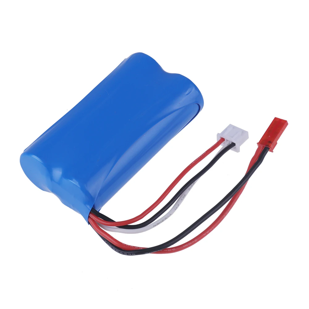 7.4V 3500mAh 18650 akumulator litowo-jonowy wtyczka JST do helikopter zdalnego sterowania łodzi samochodowych poza wyścigi drogowe zabawki elektryczne bateria zapasowa