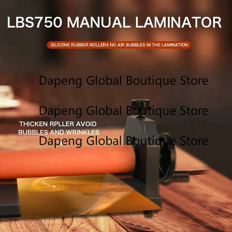 650 700 750 1000 1300MM Manual Cold Laminating Equipment Photo Poster BOPP Film Laminator
