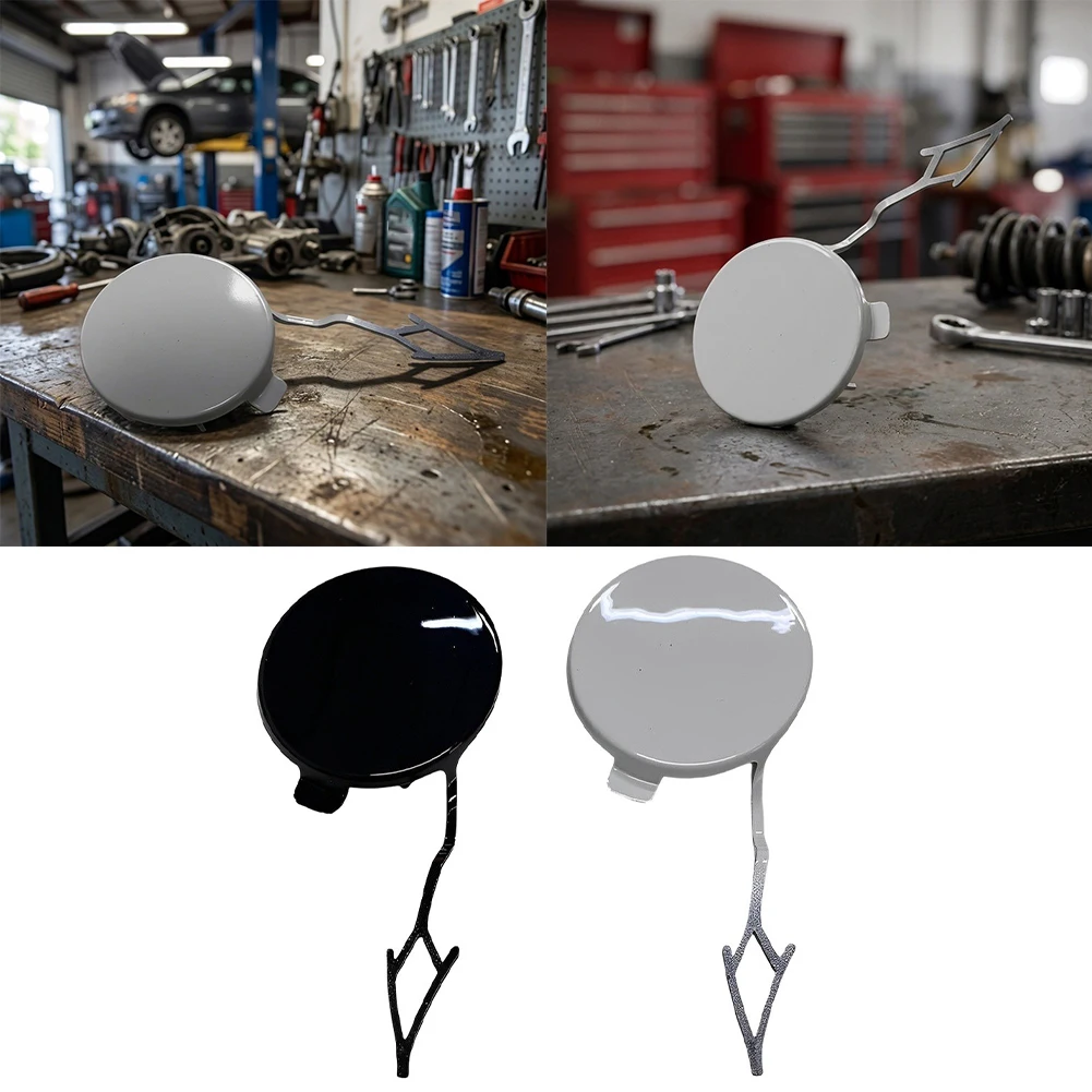 Tow Hook Cap Front Trailer for hitch Cover Direct Replacement Part Easy Installation Process Front for hitch Cover For Tiguan