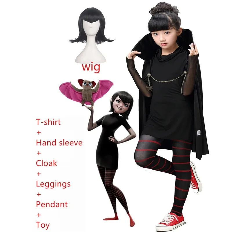 

Christmas halloween costumes for girls Carnival Hotel Transylvaniaing Mavis Cosplay Fancy dress Vampire child adult women