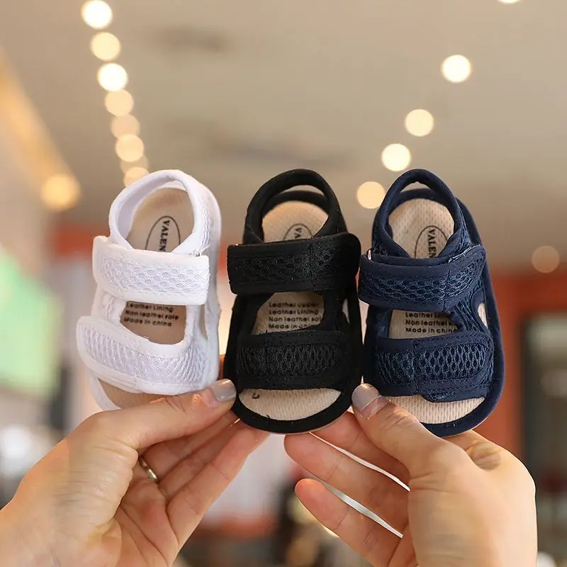 New Summer Baby Sandal Baby Shoes Mesh Breathable Sandals Toddler Shoes Soft Sole Non-slip Walking Shoes