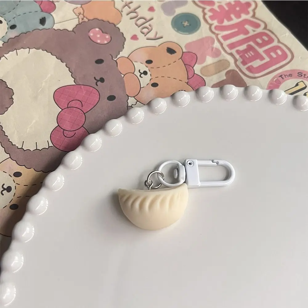 Steamed Stuffed Bun Cute Food Key Chain Eggs Corn Chinese Breakfast Pendant Backpack Charms Noodle Simulation Food Key Ring