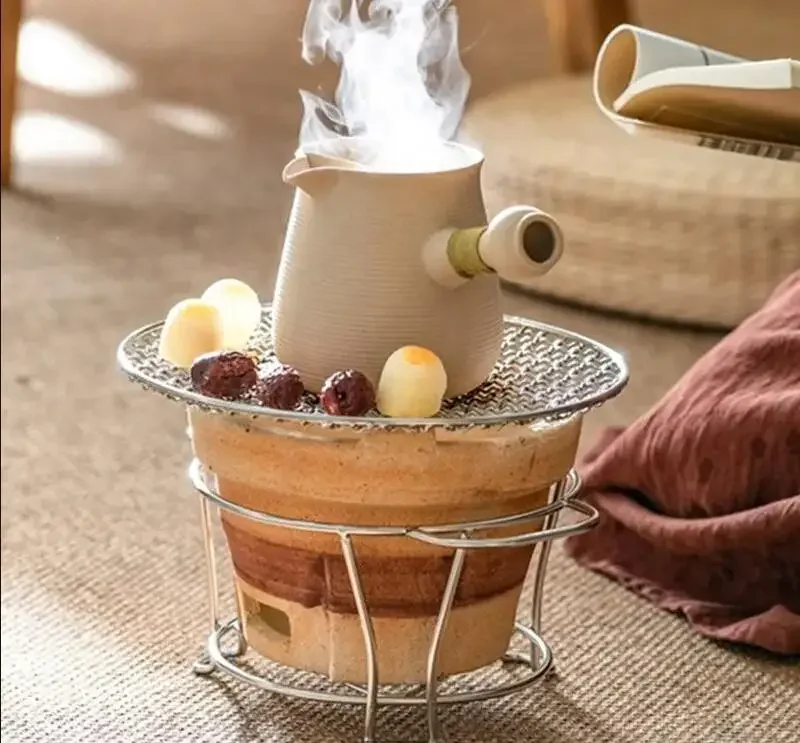 

Карбоновая плита, чайник, керамика и набор, вечеринка для путешествий на открытом воздухе, китайская церемония