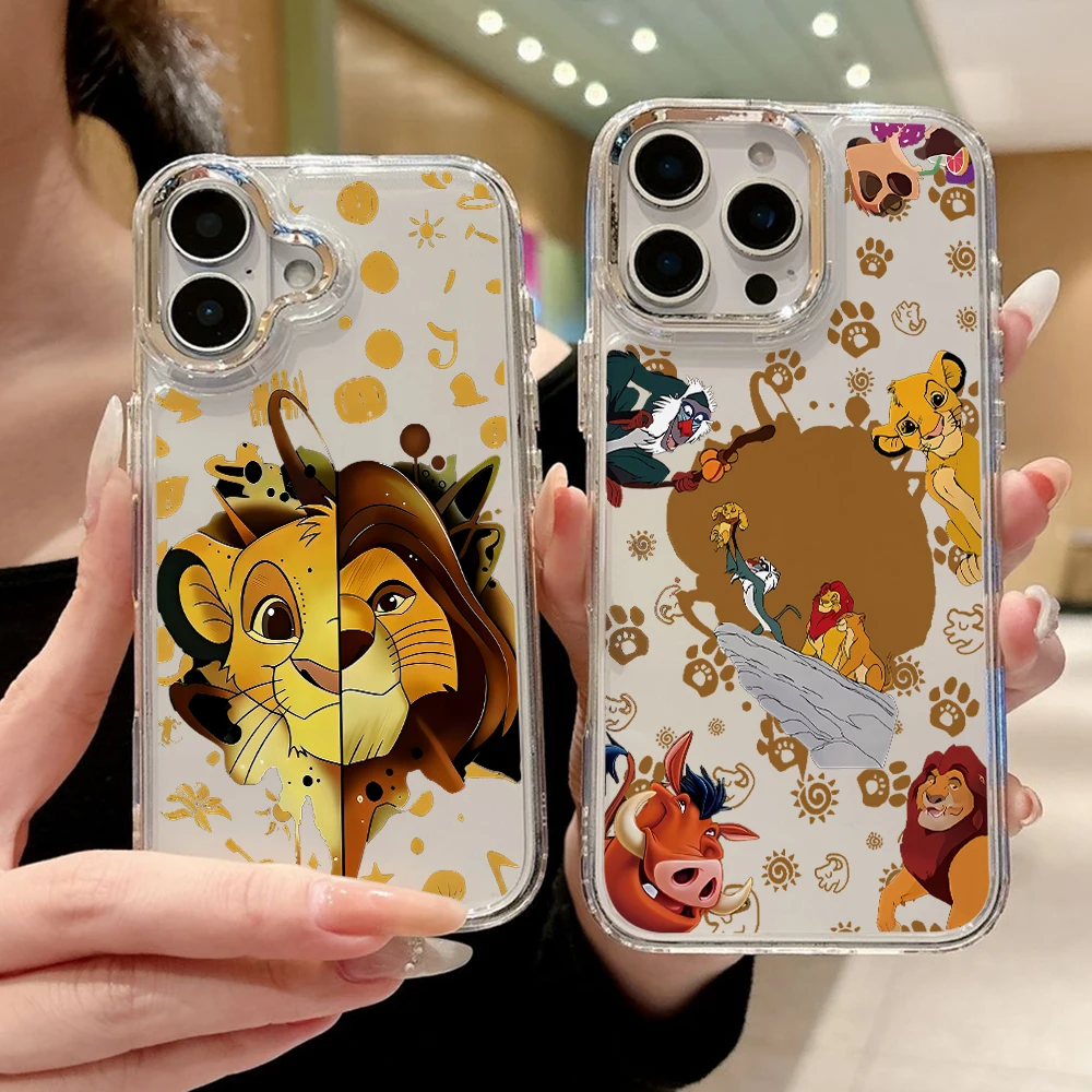 Coole L-Lions King Handyhülle für Xiaomi Redmi Note 15 14 13 12 11 10 Pro Plus 14C 13C 12C 10C 4G 5G Luxuriöse Transparente Abdeckung