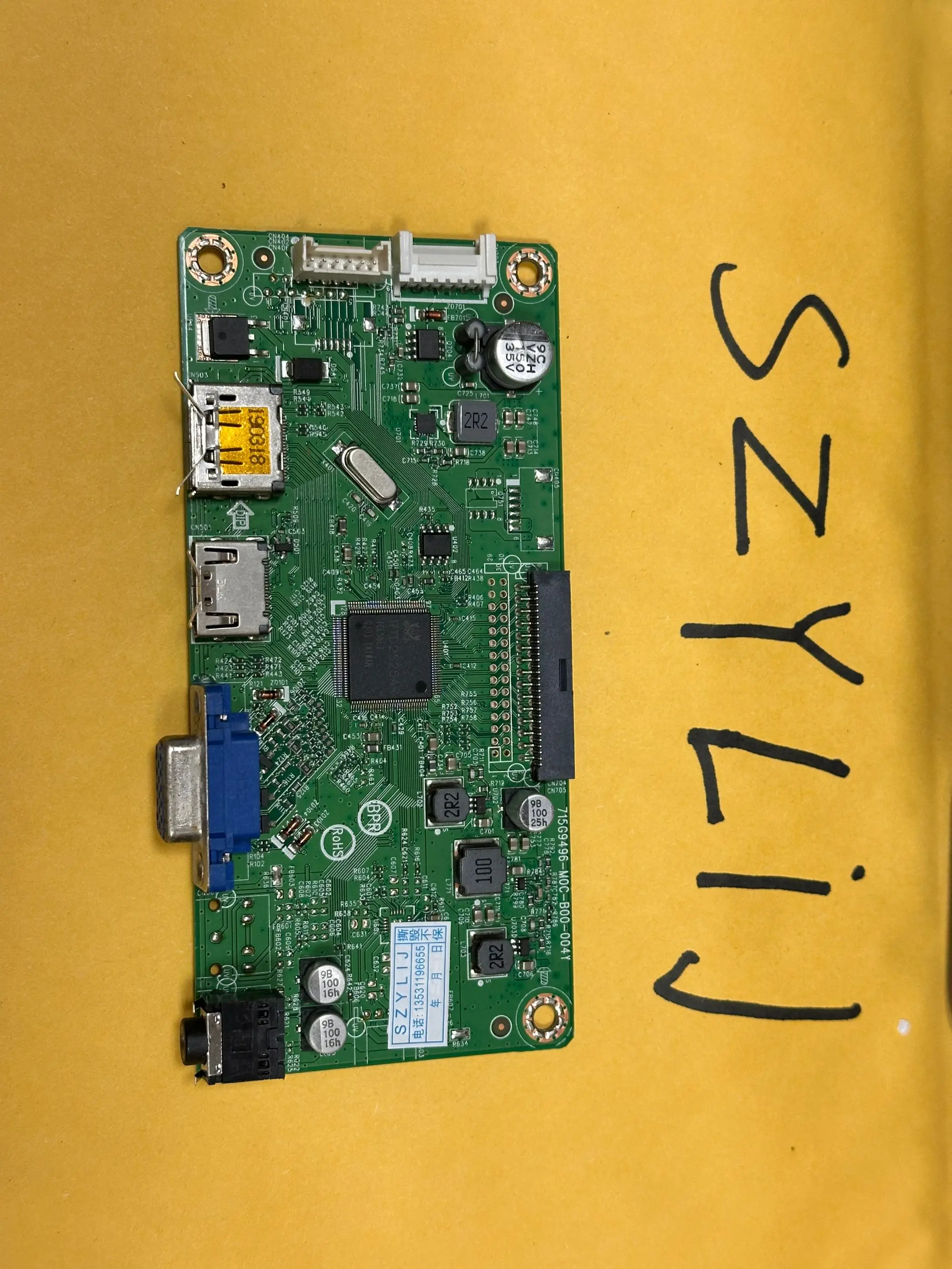 

Оригинальная плата привода 715G9496-M0C-B00-004Y 32 дюйма C32V1Q/WS