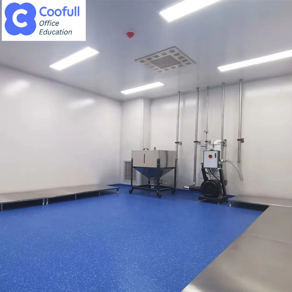 COOFULL Injectable Cleanroom System Portable Healthcare Industry GMP Modular Dust Free Clean Room Equipment