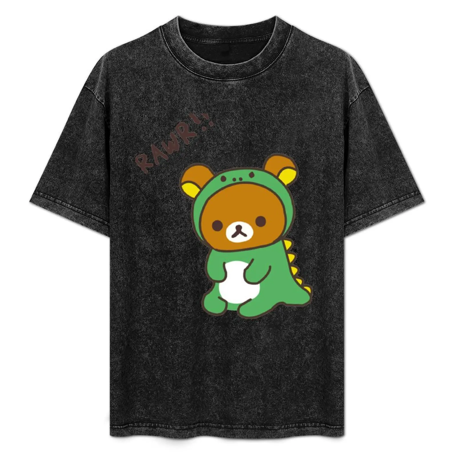 

Футболка Rilakkuma Rilakkuma Dino Dragon Costume, хлопковая рубашка с короткими рукавами для активного спорта