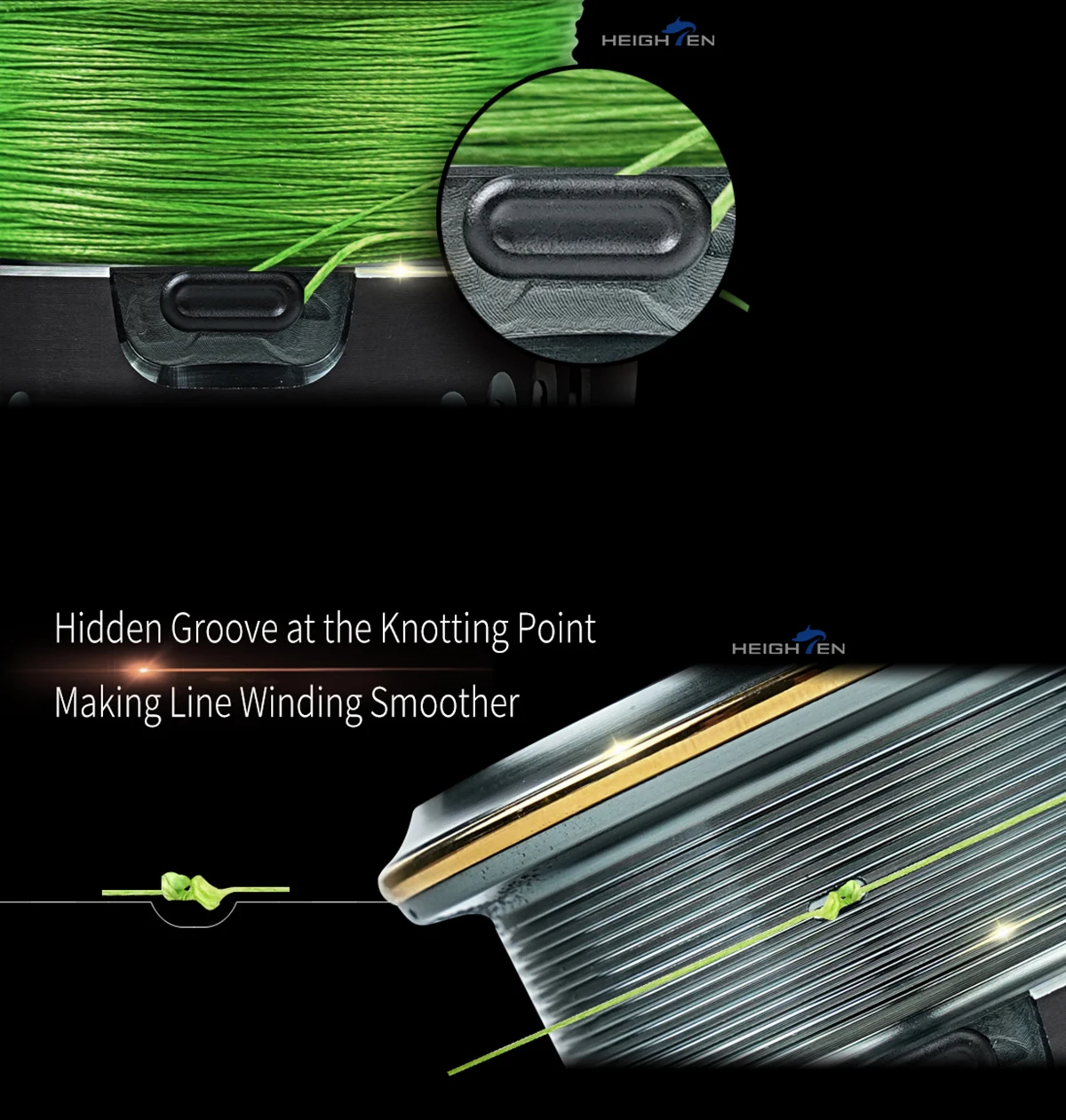 HEIGHTEN LT2500S Ersatzspule für 23 Airity / 22 Exist / 24 Certate / 21 Luvias Airity Spinnrolle zum Spinnfischen – Detail 9