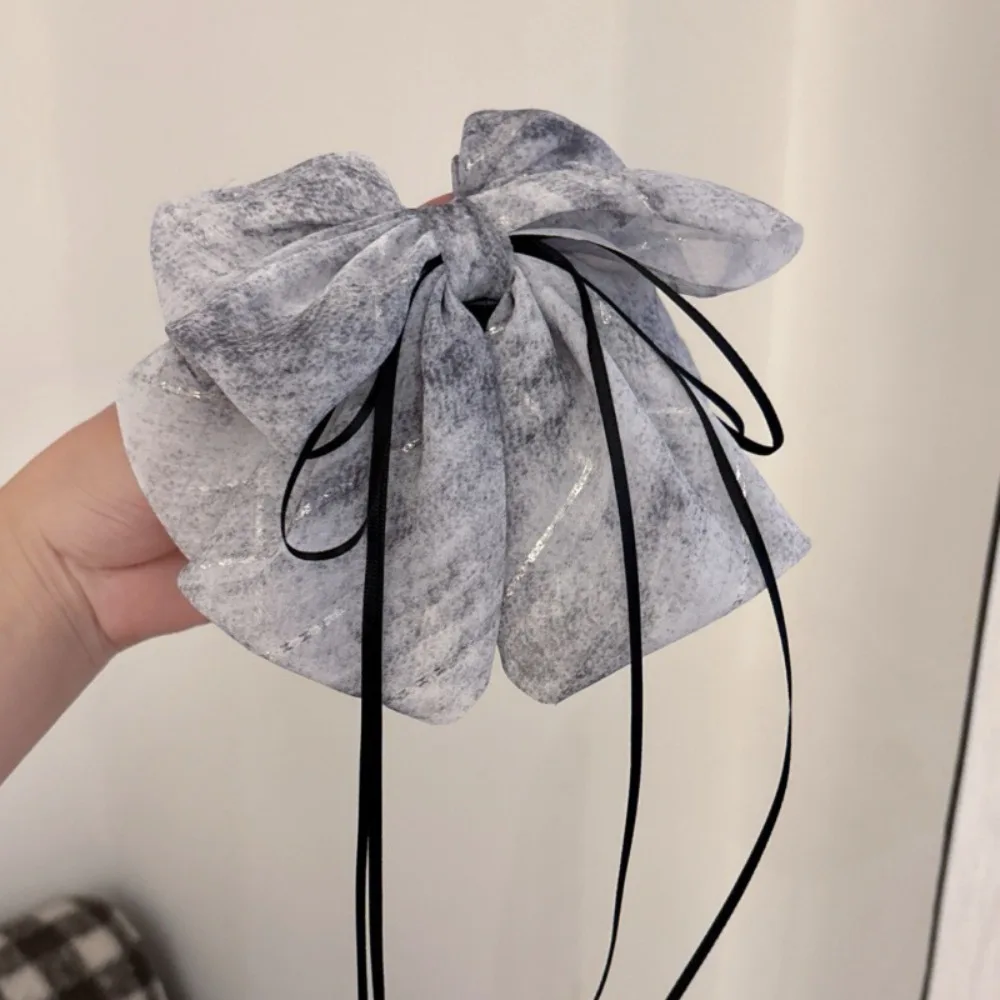 

Cute Grab Clip Bow Ribbon Hair Claw Polka Dot Floral Chiffon Bowknot Hair Clip Headwear Butterfly Flower Hairpin Girls