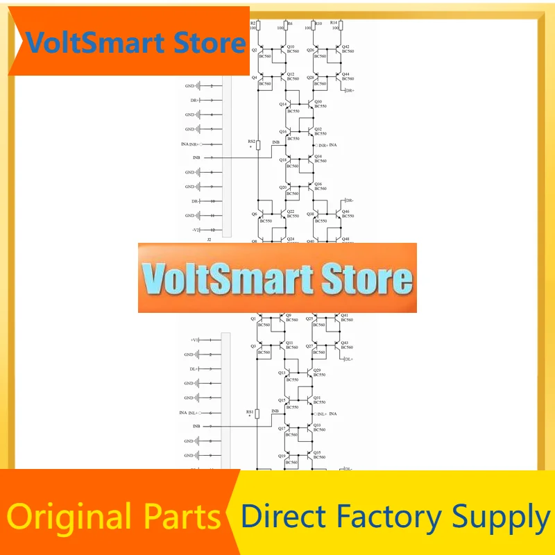 VoltSStric-ic Current Transfer High Fidelity Audio Amplification Module Circuit
