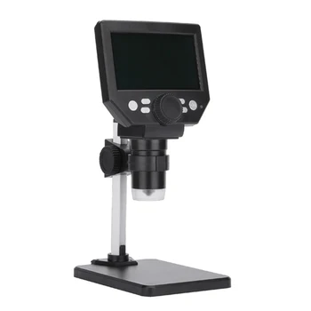 G1000 digital electron microscope 4.3 inch large base LCD screen 8MP 1-1000X continuous amplification magnifier microscope