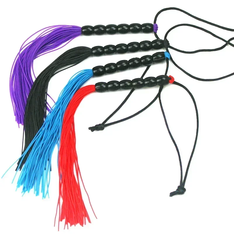 Tails Rubber Whip Fetish Spanking Paddle SM Queen Policy Fantasy Flogger Sex Toys For Couples Trick Knout Night Adult Products