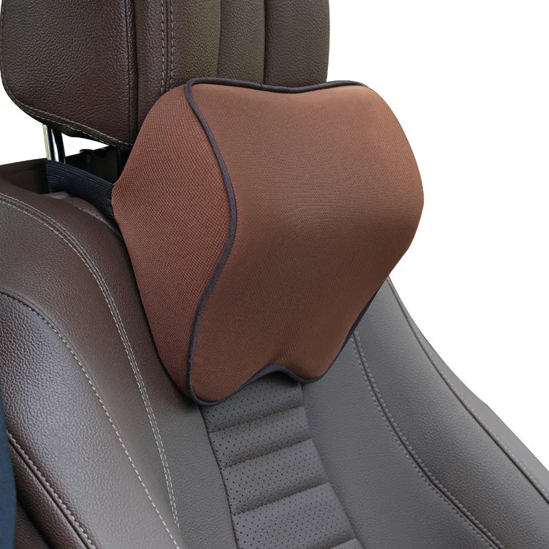 Car Neck Headrest Pillow Cushion Auto Seat Head Support Neck Protector Automobiles Seat Neck Rest 3D Memory Cotton