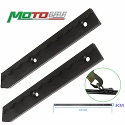 1M L Track Tie Down System Square Black Powder Coated Aluminum Use On Securing Motorcycles/Dirt Bikes/ATVs/ Pickup Trucks/Vans