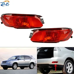 ZUK Reflector Rear Bumper Fog Lamp Fog Light For LEXUS RX300 RX330 RX350 2003 2004 2005 2006 HARRIER RX400H 2005 2006 HARRIER HV