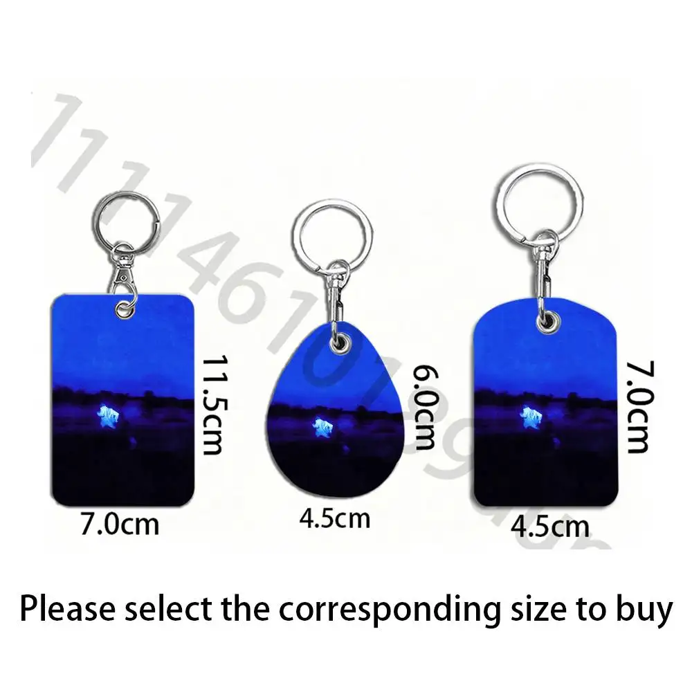 D-Daniel Caesar Protective Printed Leather Card Case Metal Keychain for Bank Credit Bus Subway ID Cards view 3