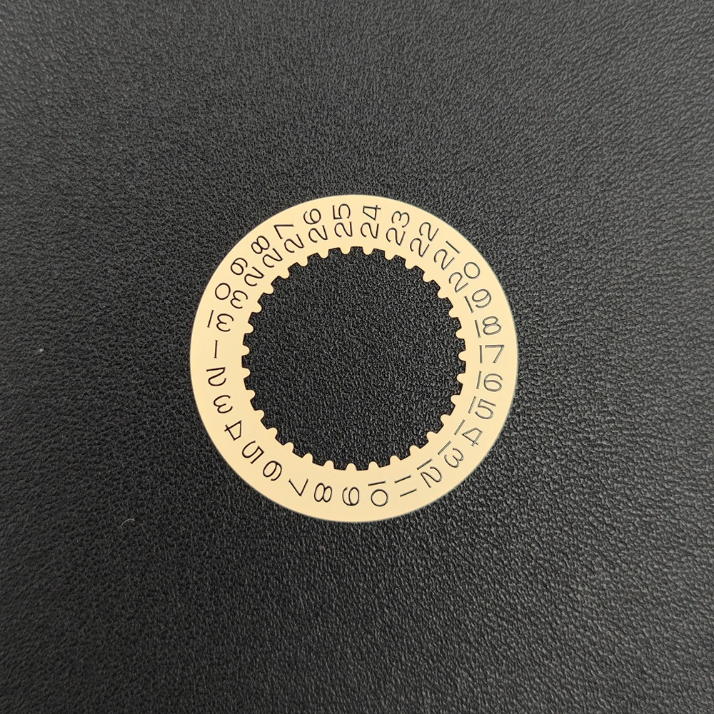 For Shanghai 3135 movement New Date at 3H calendar Mod Datewheel Disc Parts Black Red Yellow Disc 3135 Watch Movement Parts