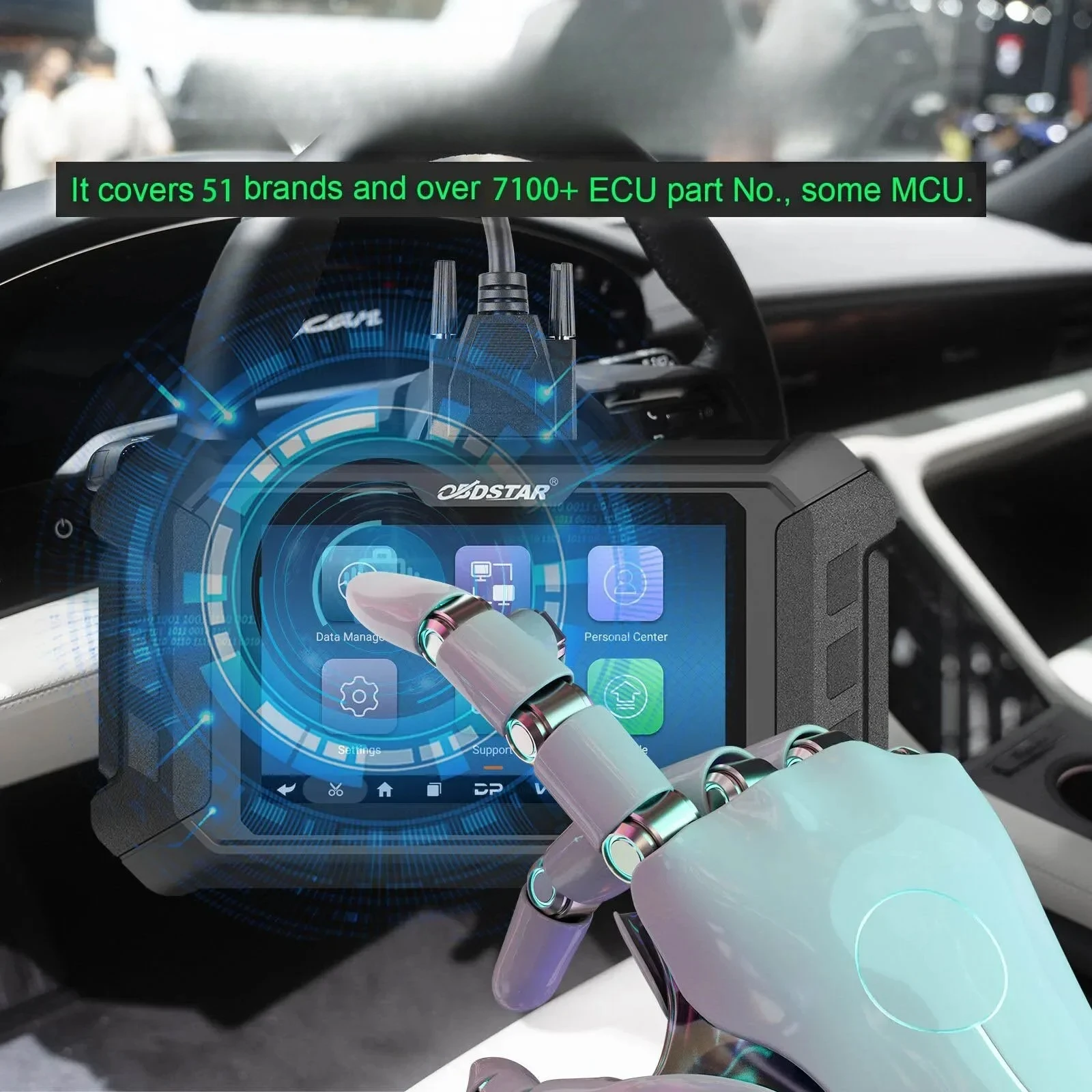 A+ OBDSTAR P50 Vehicle OBD2 Scanner Ecu Obd2 Programming Tools Crash Data Reset Tools ECU Crash Reset Tool