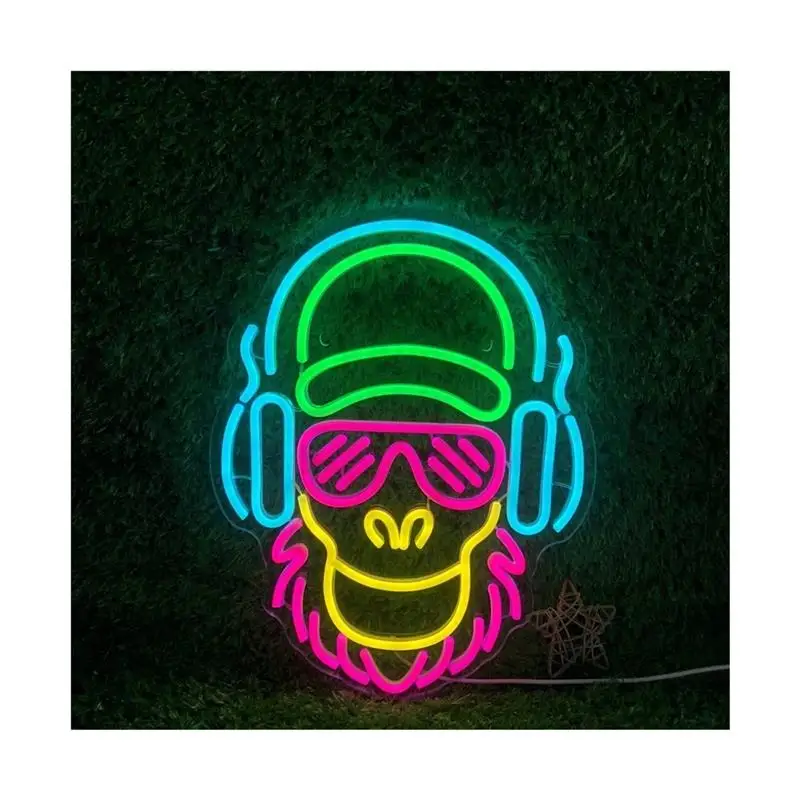 panneau-neon-dj-monkey-en-acrylique-variateur-de-lumiere-usb-pour-salle-de-jeux-bar-musical-discotheque-decoration-murale-30cm-x-40cm