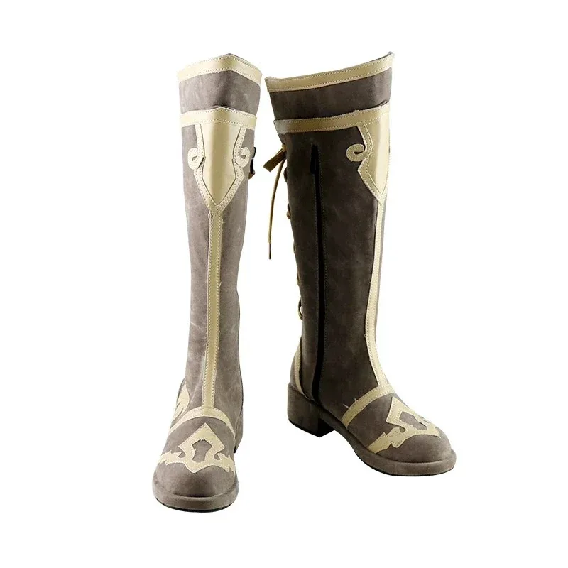 

FF14 White Magic School Uniform Halloween Carnival Party Cosplay Shoes Boots Costumex;3,v'6.f;9,