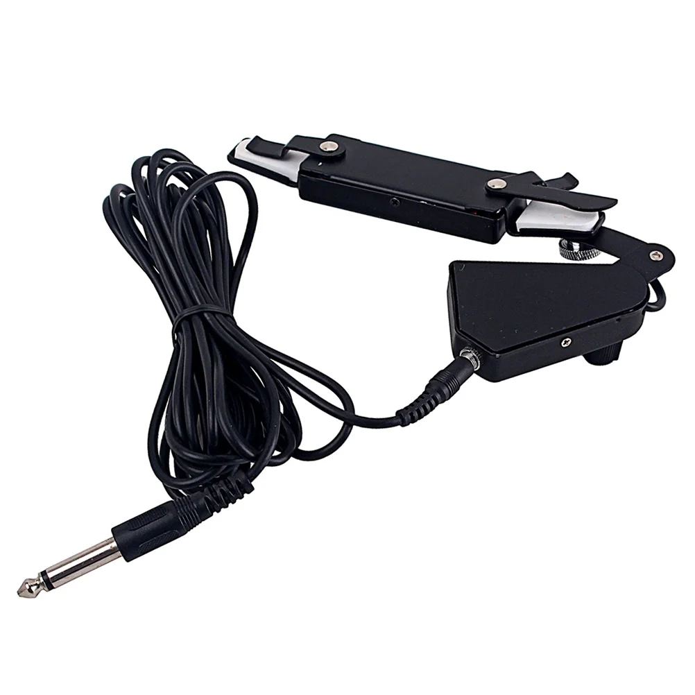 

Soundhole Pickup For Guitar Classic Acoustic Guitar Pickup Transducer Amplifier Low Noise Wide Frequency Response Clip-On