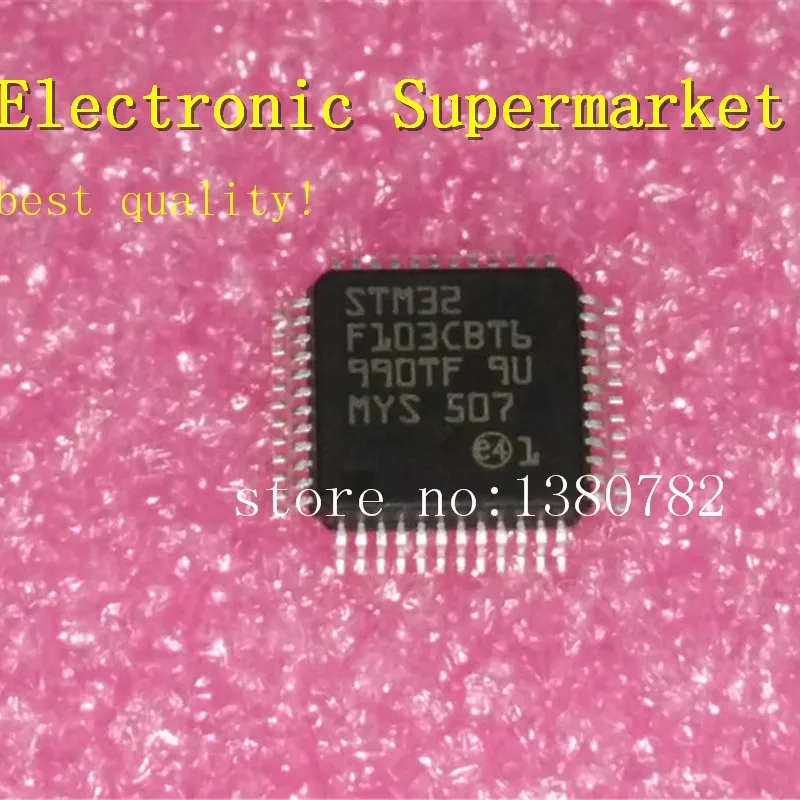 

Free Shipping 5pcs-20pcs/lots STM32F103CBT6 LQFP-48 New IC In stock!