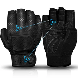 MOREOK-Gants de gymnastique pour homme, équipement d'entraînement physique, de levage de poids, Kettlebell, 3mm