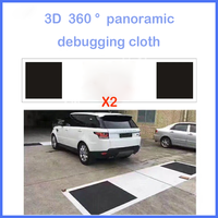 Car 360 ° panoramic image system debugging cloth calibration cloth 360 splicing fabric Car Mat For Auxiliary 360 camera