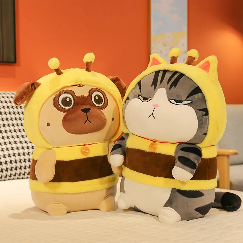 

Annie The Same Pillow Doll Plush Toy Vibrato Bee My Emperor Cat Super Soft Doll Sleeping Doll Gift