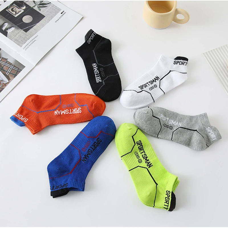 10/12 Pairs Hochwertige Gestrickte Anti Geruch Männer Sport Socken Sommer Schweiß Absorbieren Mesh Atmungsaktive Paar Laufen Casual Socken – Detail 5