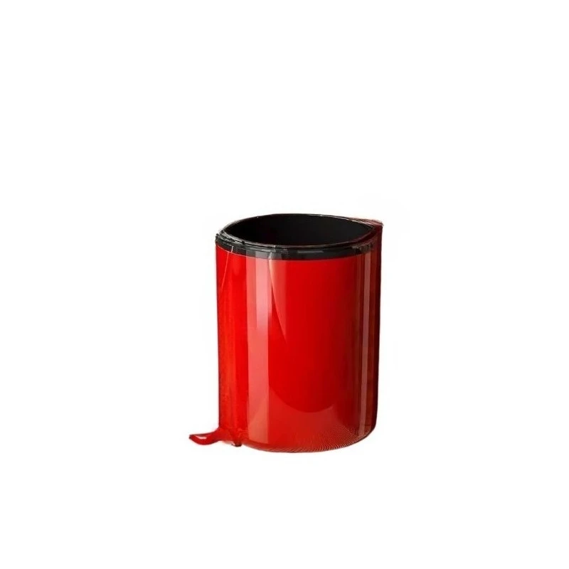 Foot Pedal Trash Can with Lid 7L Large Capacity Modern Waste Bin for Home Bathroom