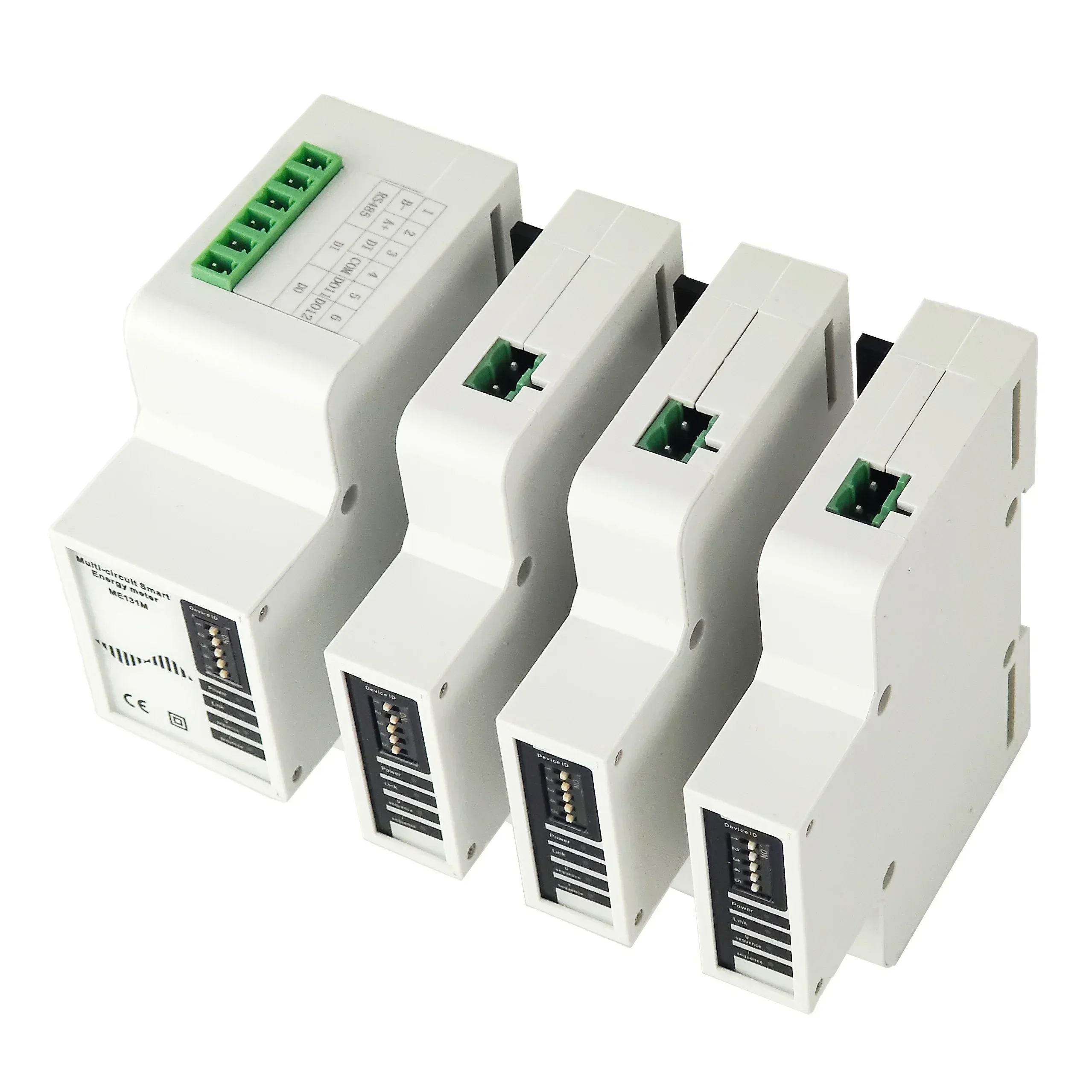 ME131 branch din rail multi channel power energy monitor meter / multi loop kwh meter with 1000A