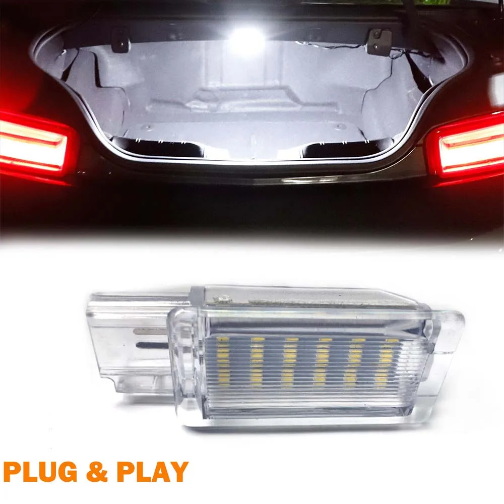 Luz do compartimento de bagagem LED, lâmpada do tronco traseiro para Chevrolet Camaro Corvette Cruze Opel Astra Cadillac ATS CT6 SRX XTS Buick, 1X