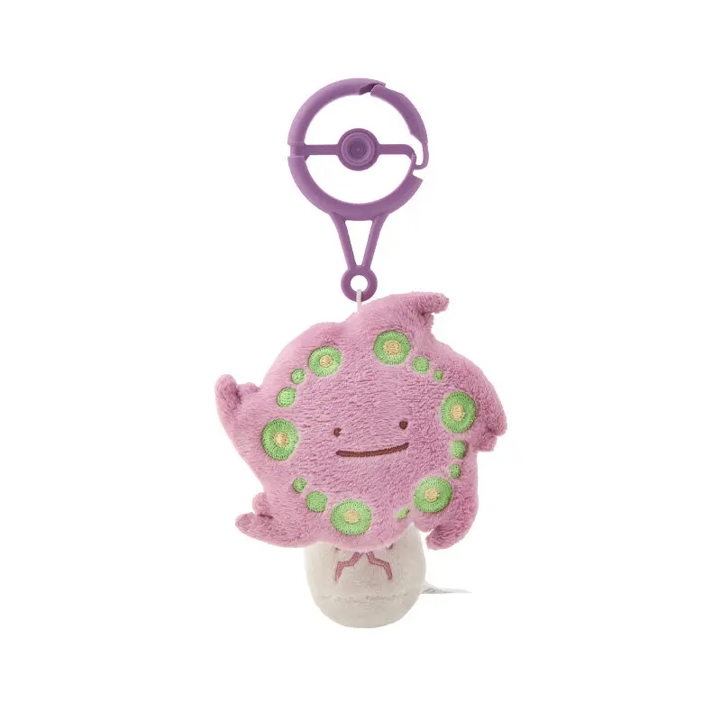 Pokémon Ditto Transform Plush Keychain: Sprigatito, Zoroark & Spiritomb Collectible Souvenir