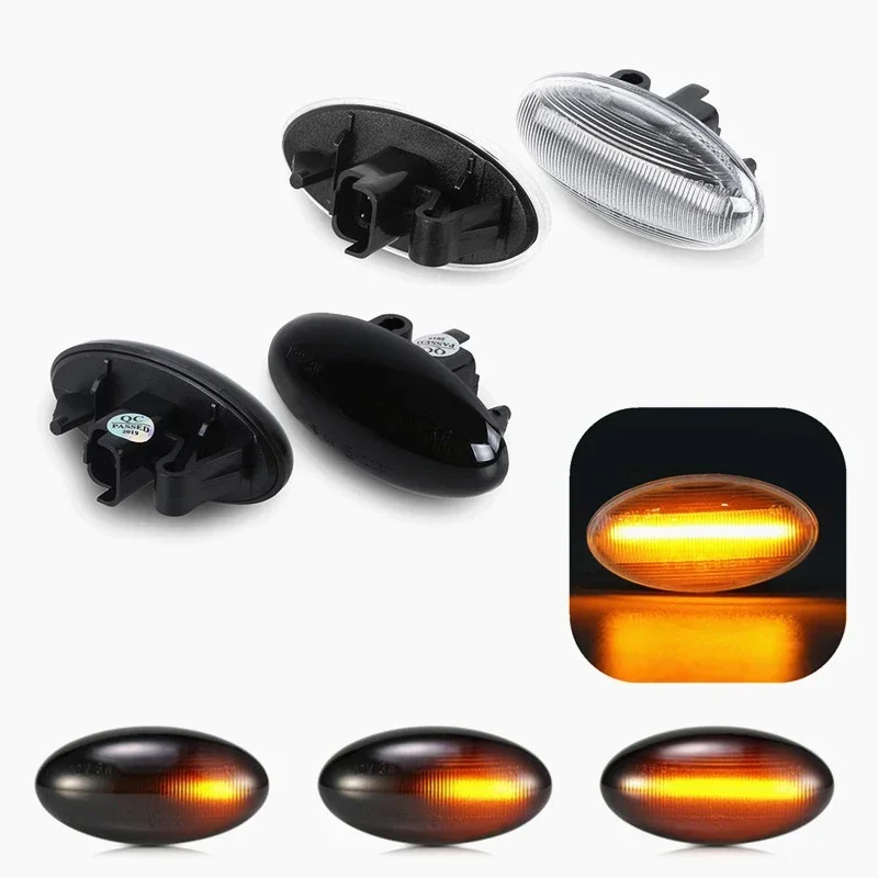 

2 шт. светодиодный боковой указатель поворота для Citroen Berlingo Xsara Picasso Jumpy C1 C2 C3 C5 C6 Peugeot 1007 107 206 207