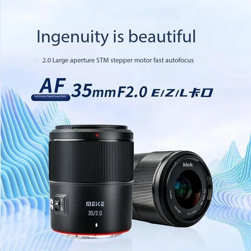

MEKE Meike AF 35mm F2.0 Full Frame Large Aperture Lens for Sony E Nikon Z Z50II ZR LUMIX L Travel Portrait Wedding Photography