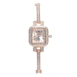 Women's Individual Alloy Quartz Watch Women's Full Diamond Luxury Watch