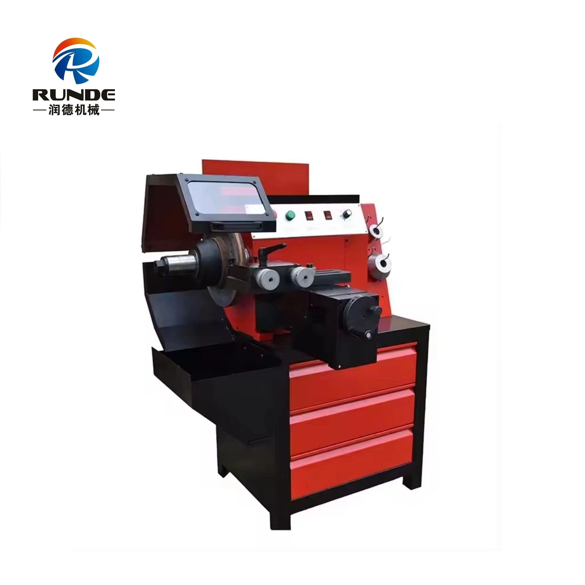 Torno Automático para Discos y Tambores de Freno C45A, Máquina de Torno para Discos y Tambores de Freno