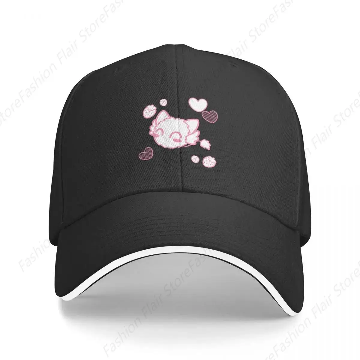 Kawaii tokyo mew mew masha Baseball Cap Visor Brand Man cap Wild Ball Hat Mountaineering Men's Hats Women's