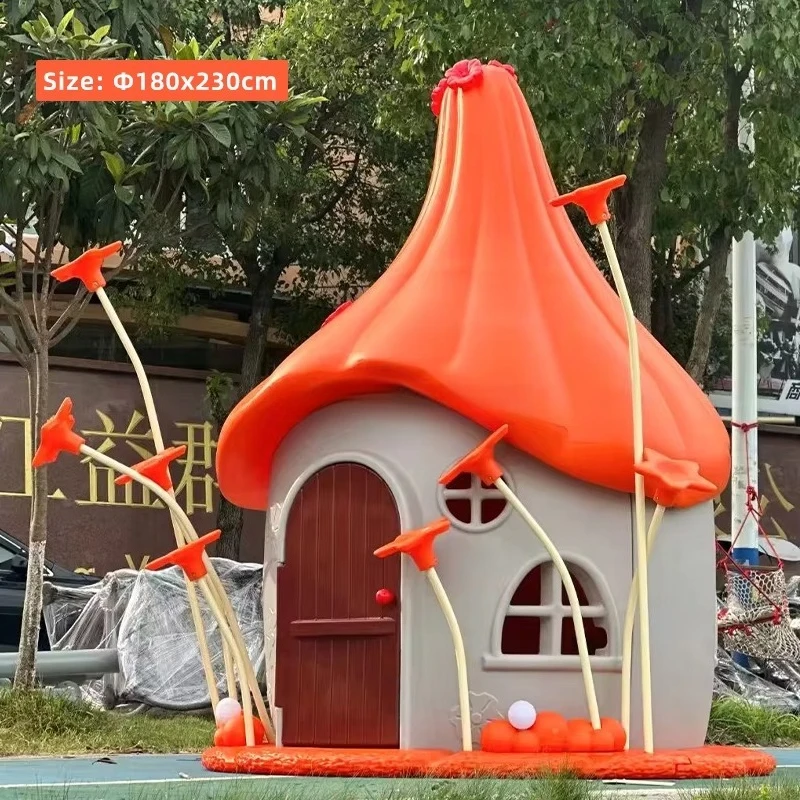 Star Model Children's Community Game Set Kindergarten Toys Children's Daycare Small Outdoor Plastic Toy House Playground