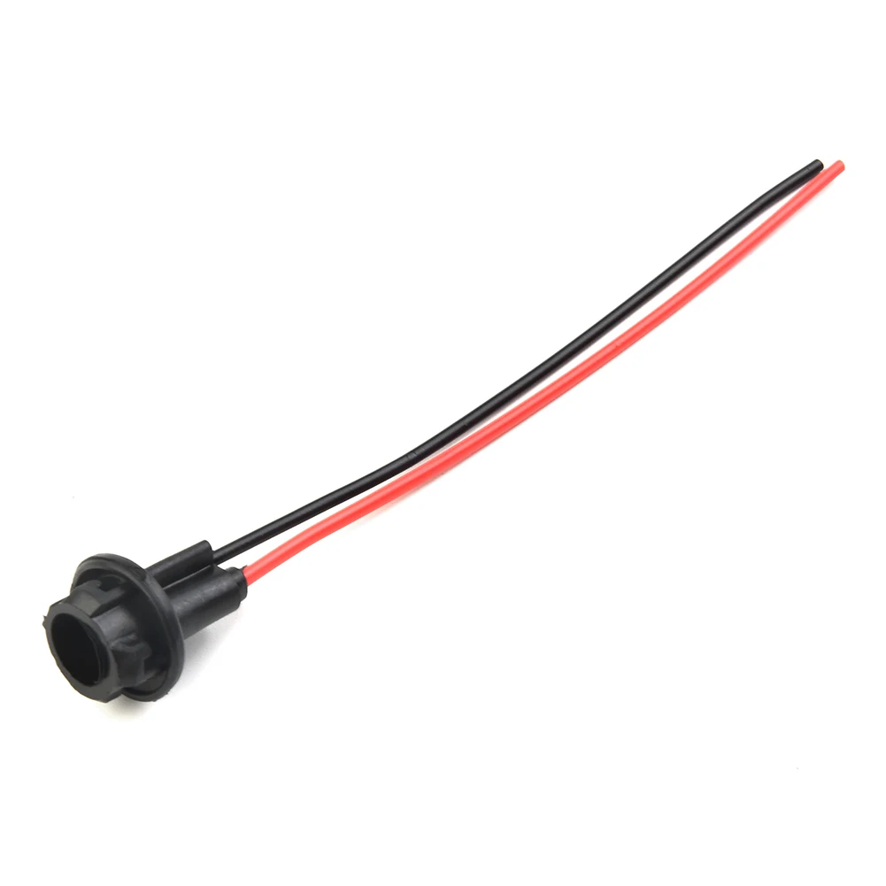 10Pcs T10 Light Bulb Socket Holder Fit For Cars Trucks Boats Soft Rubber Connector Extension Accessories Base Holder W5W 168 194