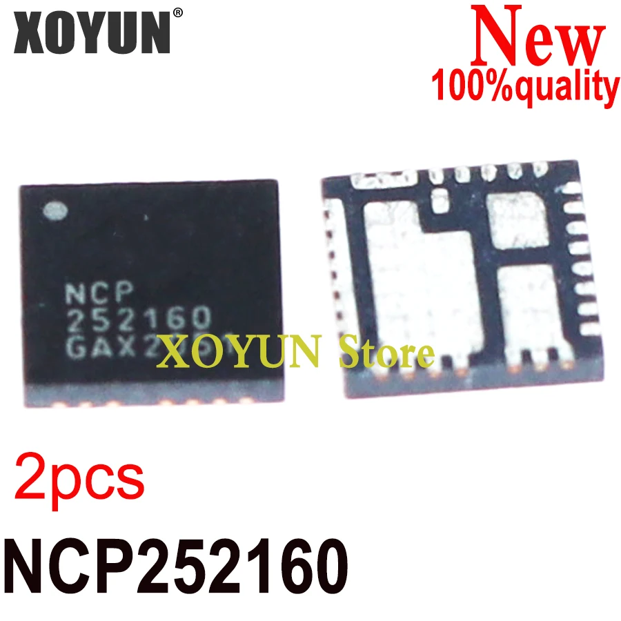 (2piece)100% New 252160 NCP252160 NCP252160MNTWG QFN-31