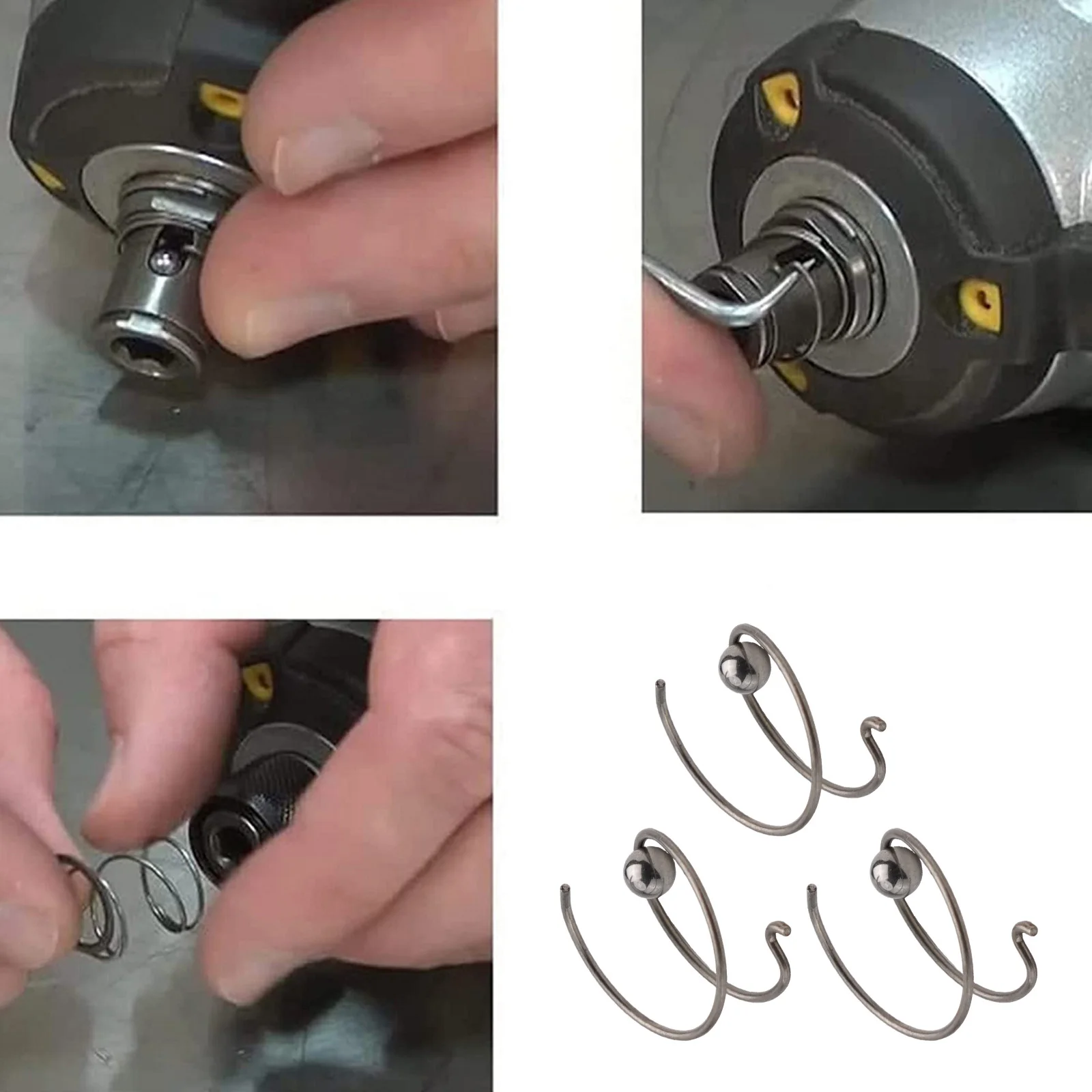Driver Mandrino di Riparazione Molla Sfera N078434 N089668 Per DC825B DC825K DCF815 DCF885M2 Bit Holder Primavera Parti di Utensili Elettrici