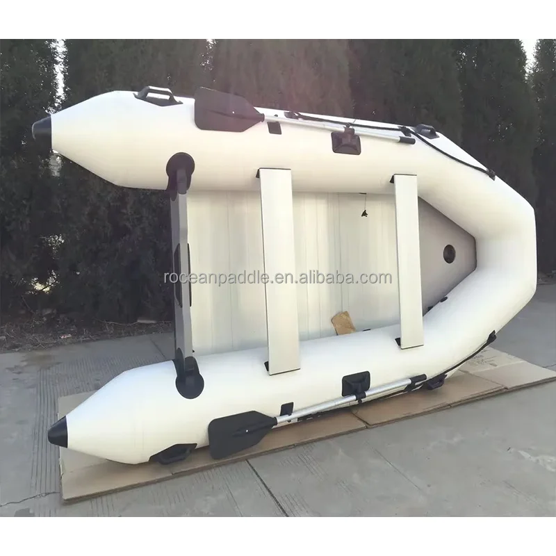 

2 - 6 Persons Inflatable Kayak Fishing Boat Custom PVC Hypalon Inflatable Fishing Rubber Rowing Boat With Motor